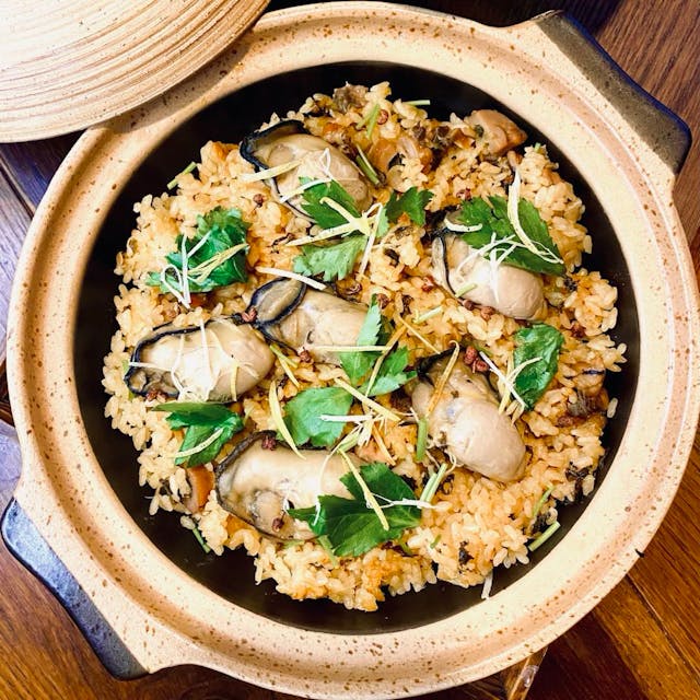 季節の牡蠣飯